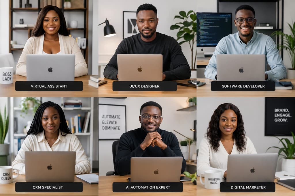 Pukena remote professionals working with Nigerian employers.